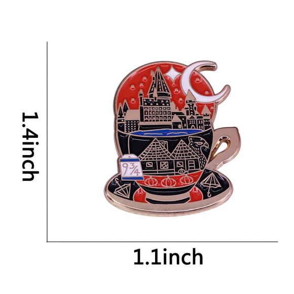 Harry Potter Hogwarts Great Campus Hard Enamel Pins 177-1 - Picture 4 of 5